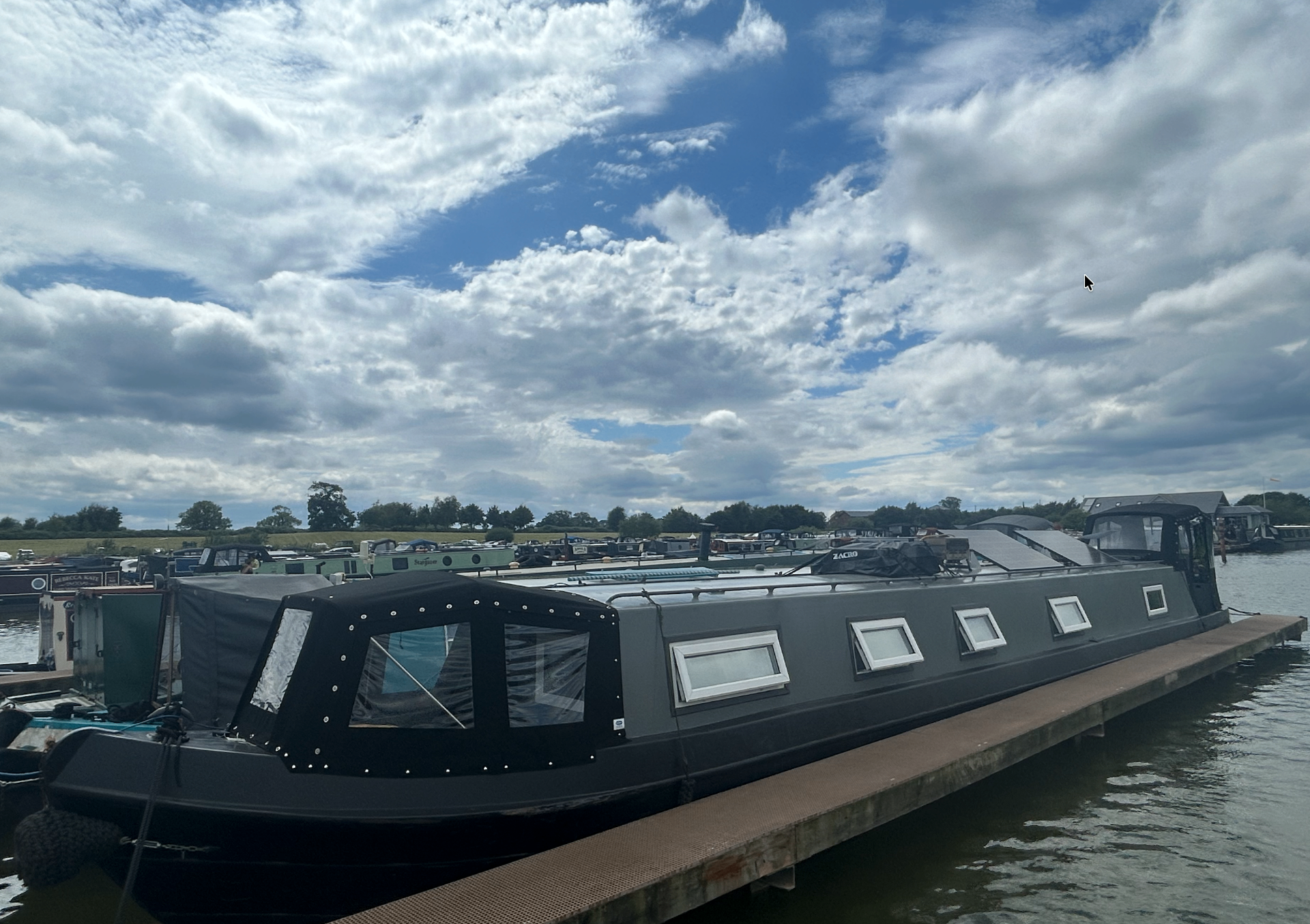 Canal boat, fully renovated
